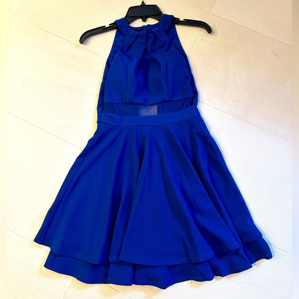 Honey and Rosie royal blue dress size XS